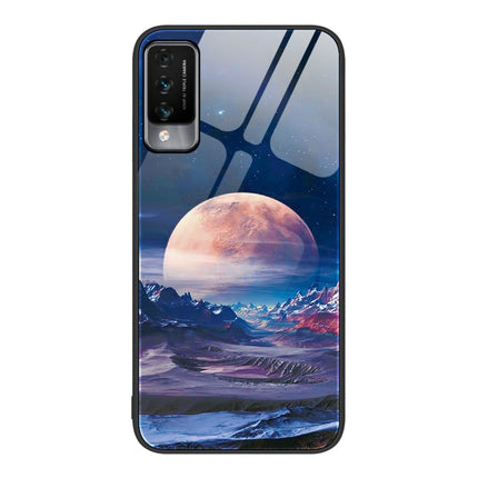 Colorful Painted Glass Phone Case, For Huawei Maimang 10
