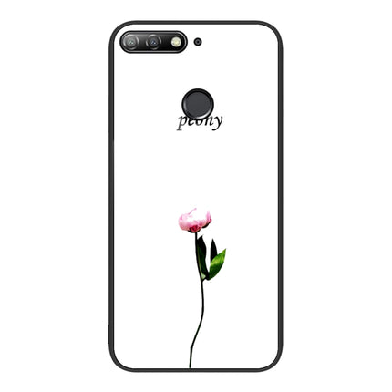 Colorful Painted Glass Phone Case, For Huawei Enjoy 8e