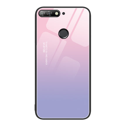 Colorful Painted Glass Phone Case, For Huawei Enjoy 8e
