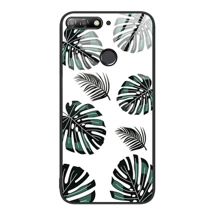 Colorful Painted Glass Phone Case, For Huawei Enjoy 8e