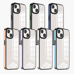 3 in 1 Electroplated Frame Phantom Phone Case, For iPhone 14, For iPhone 14 Plus, For iPhone 14 Pro, For iPhone 14 Pro Max