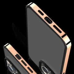 3 in 1 Electroplated Frame Phantom Phone Case, For iPhone 14, For iPhone 14 Plus, For iPhone 14 Pro, For iPhone 14 Pro Max