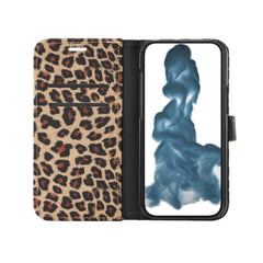 Leopard Pattern Horizontal Flip Leather Phone Case, For iPhone 14 Pro Max, For iPhone 14 Pro, For iPhone 14 Plus, For iPhone 14