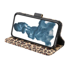 Leopard Pattern Horizontal Flip Leather Phone Case, For iPhone 14 Pro Max, For iPhone 14 Pro, For iPhone 14 Plus, For iPhone 14