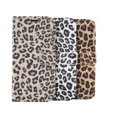 Leopard Pattern Horizontal Flip Leather Phone Case