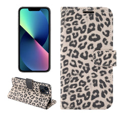 Leopard Pattern Horizontal Flip Leather Phone Case, For iPhone 14 Pro Max, For iPhone 14 Pro, For iPhone 14 Plus, For iPhone 14