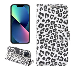 Leopard Pattern Horizontal Flip Leather Phone Case, For iPhone 14 Pro Max, For iPhone 14 Pro, For iPhone 14 Plus, For iPhone 14