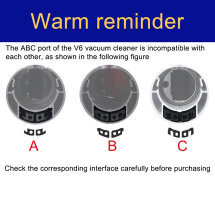 Staubbehälter-Auffangbehälter für Staubsauger, für Dyson V6 A-Port, für Dyson V6 B-Port, für Dyson V7 / V8, für Dyson V10 US-Version, für Dyson V11 HK-Version, für Dyson V11 US-Version