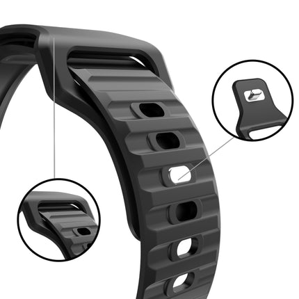 Wavy Silicone Watch Strap For Apple Watch Series, 7 45mm / 6&SE&5&4 44mm / 3&2&1 42mm, 7 41mm / 6&SE&5&4 40mm / 3&2&1 38mm