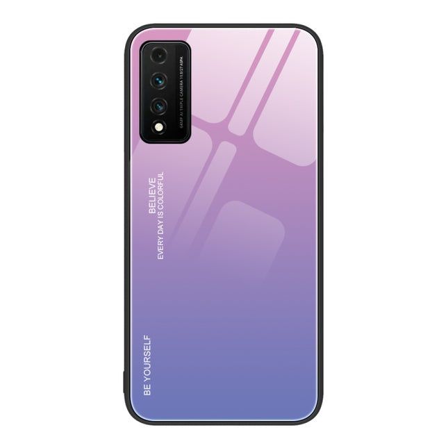 Gradient Color Glass Case, For Huawei Nzone S7 Pro 5G, For Huawei nova 3i, For Huawei nova 8 Pro 5G