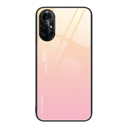 Gradient Color Glass Case, For Huawei Nzone S7 Pro 5G, For Huawei nova 3i, For Huawei nova 8 Pro 5G
