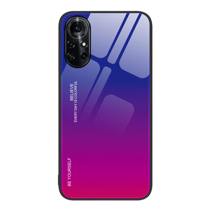 Gradient Color Glass Case, For Huawei Nzone S7 Pro 5G, For Huawei nova 3i, For Huawei nova 8 Pro 5G