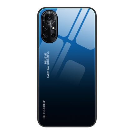 Gradient Color Glass Case, For Huawei Nzone S7 Pro 5G, For Huawei nova 3i, For Huawei nova 8 Pro 5G