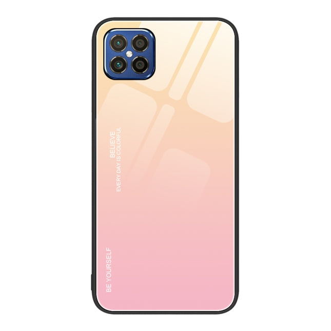 Gradient Color Glass Case, For Huawei nova 8 SE, For Huawei nova 9, For Huawei P30 Pro