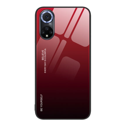 Gradient Color Glass Case, For Huawei nova 8 SE, For Huawei nova 9, For Huawei P30 Pro