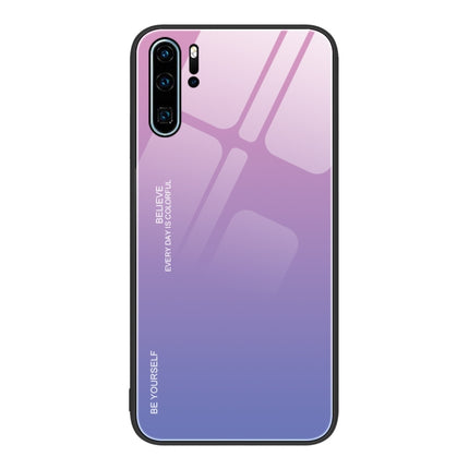 Gradient Color Glass Case, For Huawei nova 8 SE, For Huawei nova 9, For Huawei P30 Pro