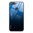 For Huawei Enjoy 8e / Blue Black