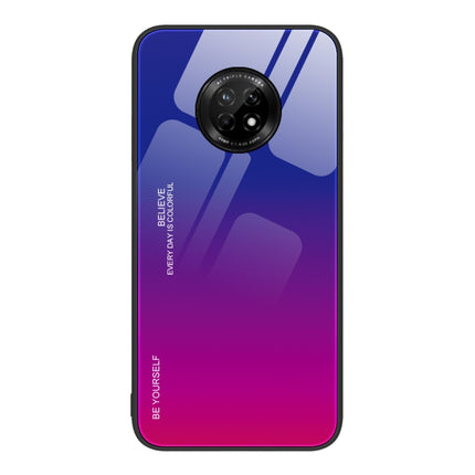 Gradient Color Glass Case, For Huawei Enjoy 8e, For Huawei Enjoy 20 Plus 5G, For Huawei Enjoy 20 SE