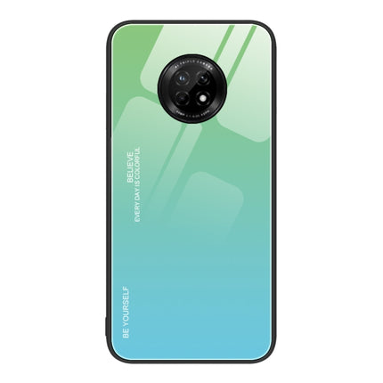 Gradient Color Glass Case, For Huawei Enjoy 8e, For Huawei Enjoy 20 Plus 5G, For Huawei Enjoy 20 SE