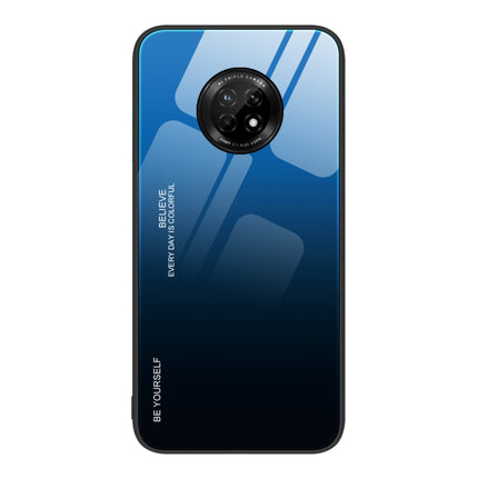 Gradient Color Glass Case, For Huawei Enjoy 8e, For Huawei Enjoy 20 Plus 5G, For Huawei Enjoy 20 SE