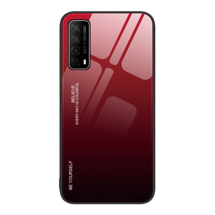 Gradient Color Glass Case, For Huawei Enjoy 8e, For Huawei Enjoy 20 Plus 5G, For Huawei Enjoy 20 SE