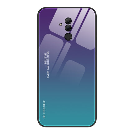 Gradient Color Glass Case, For Huawei Enjoy 20 5G, For Huawei Maimang 6, For Huawei Maimang 7