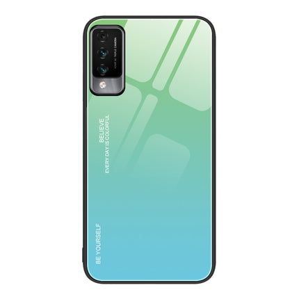 Gradient Color Glass Case, For Huawei Maimang 10