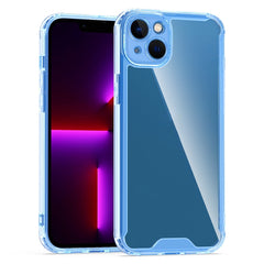 Acrylic + TPU Clear Protective Phone Case, For iPhone 14, For iPhone 14 Plus, For iPhone 14 Pro, For iPhone 14 Pro Max