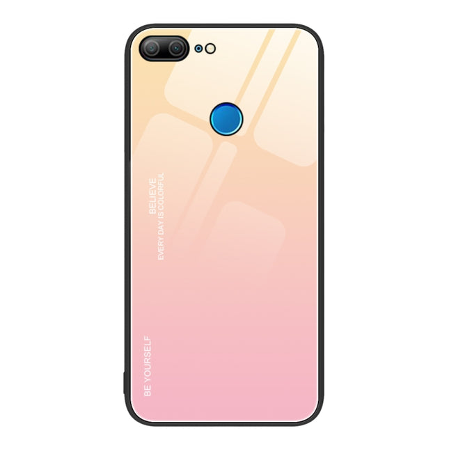 Gradient Color Glass Case, For Honor 9 Lite, For Honor 9X, For Honor 10
