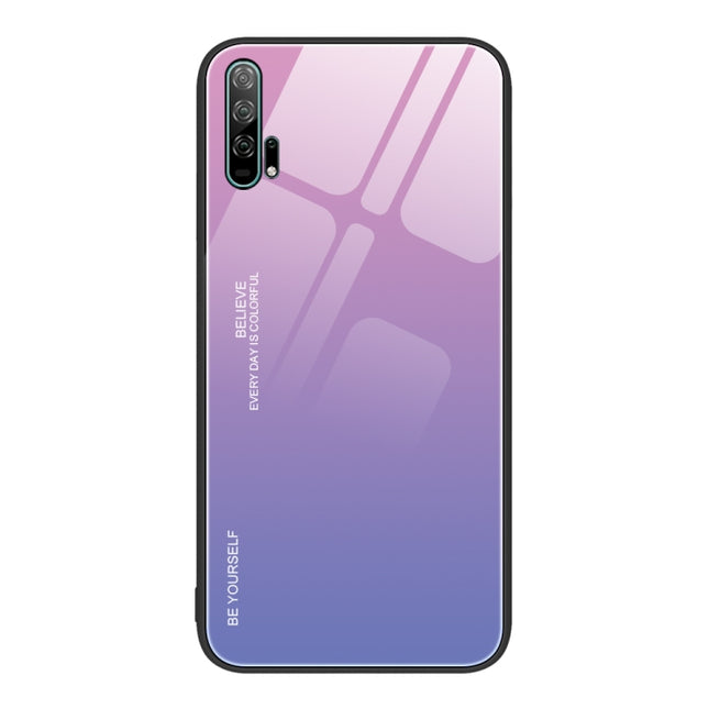 Gradient Color Glass Case, For Honor 20 Pro, For Honor 50 SE, For Honor 50