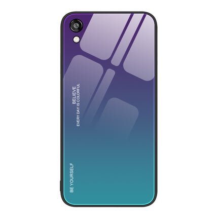 Gradient Color Glass Case, For Honor Play 3e