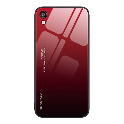 Gradient Color Glass Case, For Honor Play 3e