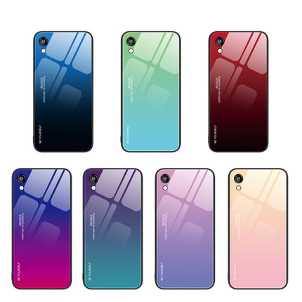 Gradient Color Glass Case, For Honor Play 3e