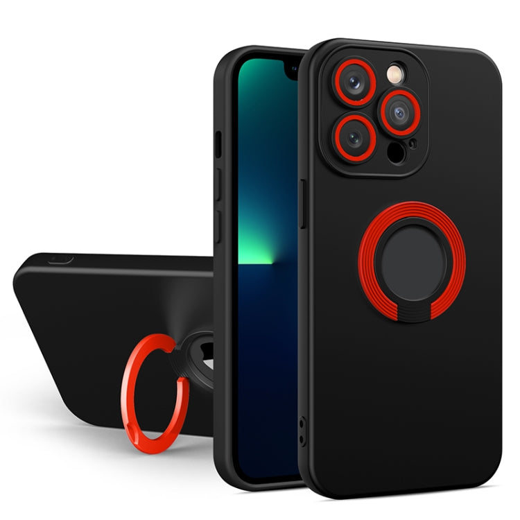 Contrast Color TPU Holder Phone Case, For iPhone 12, For iPhone 12 Pro, For iPhone 12 Pro Max