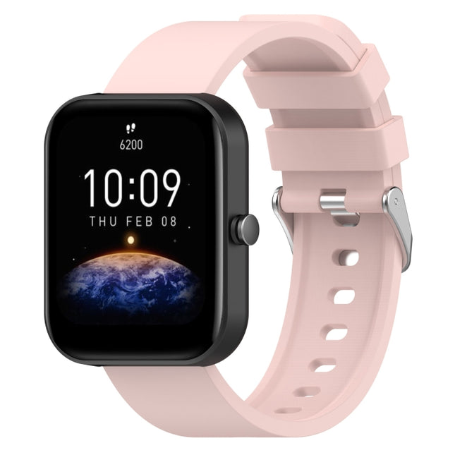 20mm Steps Style Silicone Watch Band, For Amazfit Bip 3