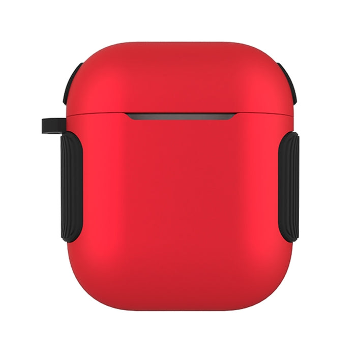 2 in 1 Matte Texture Contrast Color PC + TPU Earphone Case, For AirPods 2 / 1, For AirPods 3