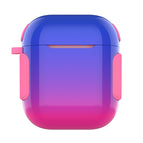 For AirPods 2 / 1 / Blue+Rose Red Gradient