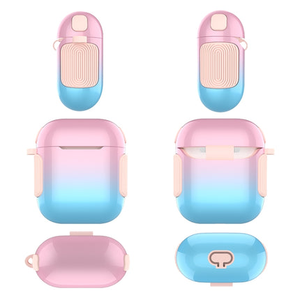 2 in 1 Varnish Colorful PC + TPU Earphone Case, For AirPods 2 / 1, For AirPods 3