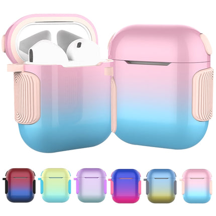2 in 1 Varnish Colorful PC + TPU Earphone Case, For AirPods 2 / 1, For AirPods 3