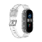 For Xiaomi Mi Band 5/6/7 / Transparent White