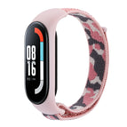 For Xiaomi Mi Band 5/6/7 / Pink Camouflage