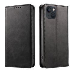 Calf Texture Magnetic Flip Leather Phone Case, For iPhone 14, For iPhone 14 Plus, For iPhone 14 Pro, For iPhone 14 Pro Max