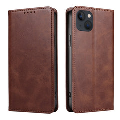 Calf Texture Magnetic Flip Leather Phone Case, For iPhone 14, For iPhone 14 Plus, For iPhone 14 Pro, For iPhone 14 Pro Max