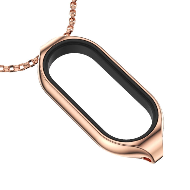 For Xiaomi Mi Band 7 / 7 NFC MIJOBS Metal Pendant Stainless Steel Watch Necklace, For Xiaomi Mi Band 7 / 7 NFC