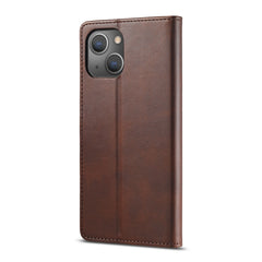 LC.IMEEKE Calf Texture Horizontal Flip Leather Case, For iPhone 14, For iPhone 14 Plus, For iPhone 14 Pro, For iPhone 14 Pro Max