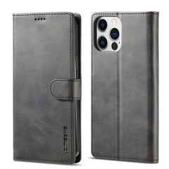 LC.IMEEKE Calf Texture Horizontal Flip Leather Case, For iPhone 14, For iPhone 14 Plus, For iPhone 14 Pro, For iPhone 14 Pro Max