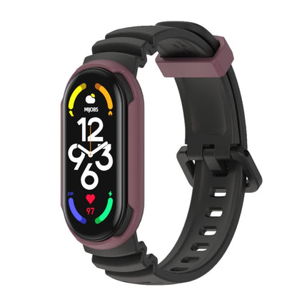 MIJOBS GS Unibody Two-color Watch Band, For Xiaomi Mi Band 7 / 7 NFC