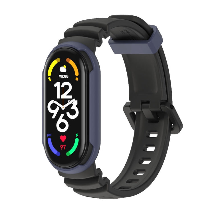 MIJOBS GS Unibody Two-color Watch Band, For Xiaomi Mi Band 7 / 7 NFC