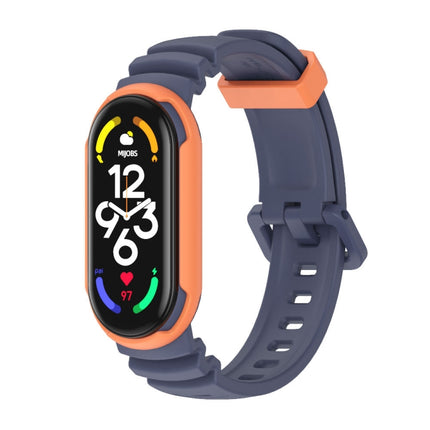 MIJOBS GS Unibody Two-color Watch Band, For Xiaomi Mi Band 7 / 7 NFC