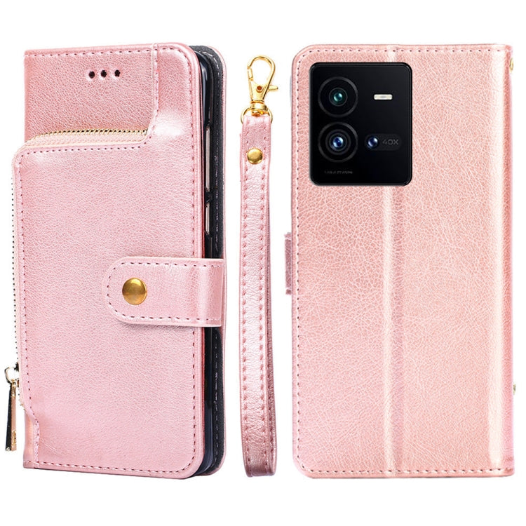 Zipper Bag Leather Phone Case, For vivo iQOO 10, For vivo iQOO 10 Pro 5G, For OnePlus 10T, For Realme C30 4G/Narzo 50i Prime, For Honor X40i